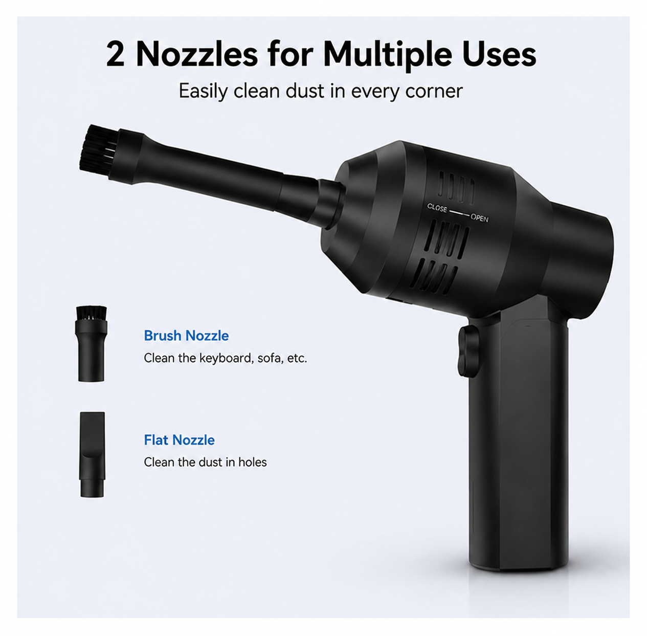 Electric Mini Cordless High Pressure Air Duster Blower